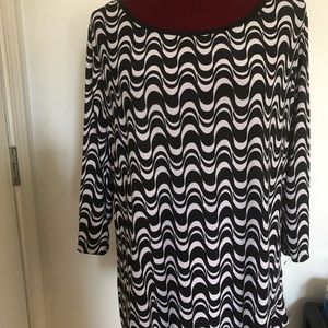 Women’s Hot Ginger Sheer Back Plus Top Shirt 2X